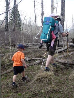 dad-n-kids-hiking